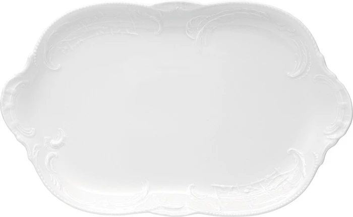 Rosenthal Sanssouci Weiß Platte 38cm