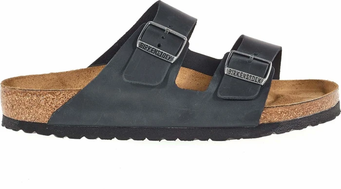 Birkenstock Arizona Nubukleder schwarz