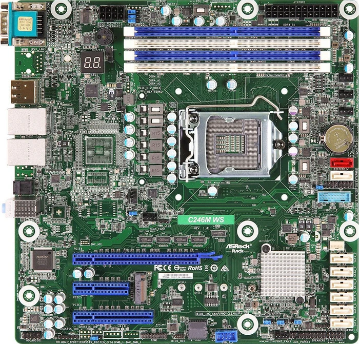 ASRock Rack C246M WS (Intel 1151 v2)
