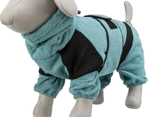 Trixie Bademantel und Hausoverall, S, 38cm, petrol