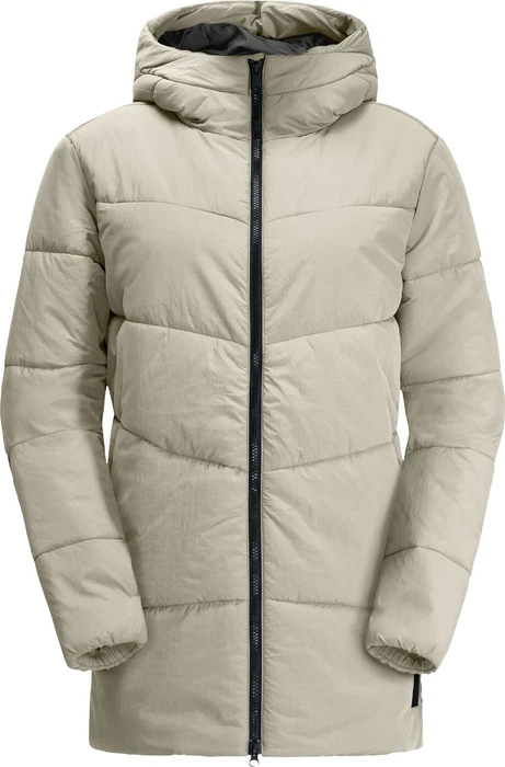 Jack Wolfskin Karolinger Long Funktionsjacke seal (Damen)