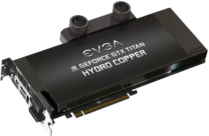 EVGA GeForce GTX Titan SC Hydro Copper Signature, 6GB GDDR5, 2x DVI, HDMI, DP