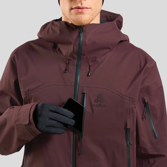 Odlo X-Alp 3L Hardshell Skijacke fudge