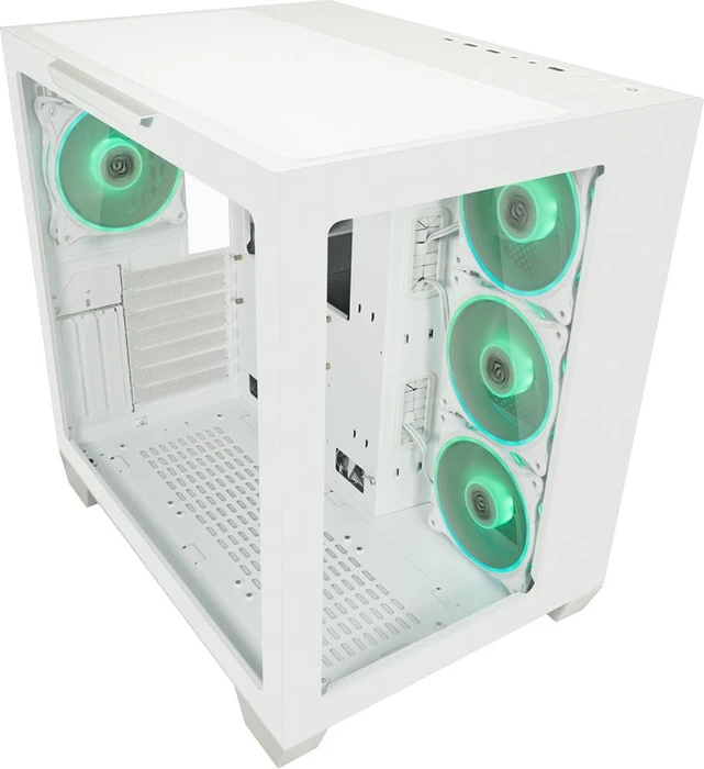 LC-Power Gaming 807W Stormwatch_X, weiß, Glasfenster