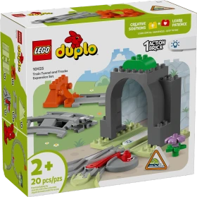 LEGO DUPLO - Eisenbahntunnel und Schienen - Erweiterungsset