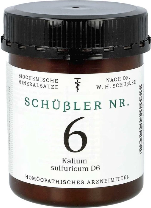 Apofaktur Schüßler Nr. 6 Kalium sulfuricum D6 Tabletten, 1000 Stück