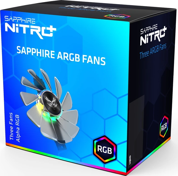 Sapphire Nitro+ ARGB Fans, 3er-Pack