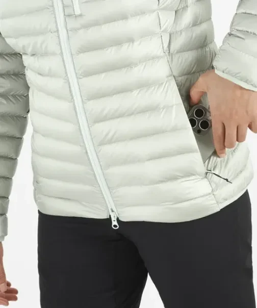 Salomon Elixir Micro Down Hooded Funktionsjacke misty blue (Damen)