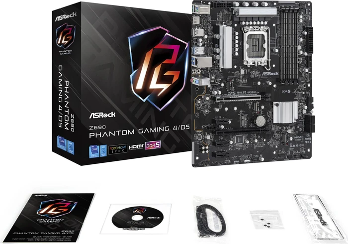 ASRock Z690 Phantom Gaming 4/D5 (Intel 1700)
