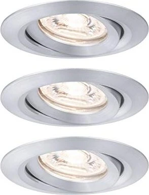 Paulmann Nova Mini Coin LED 4.2W Einbauleuchte, 3er-Set (schwenkbar)
