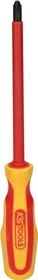KS Tools ERGOTORQUE VDE Pozidriv Schraubendreher, PZ3x150mm