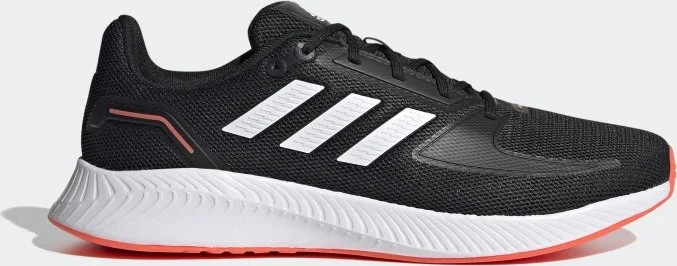 adidas Runfalcon 2.0 core black/cloud white/solar red (Herren)