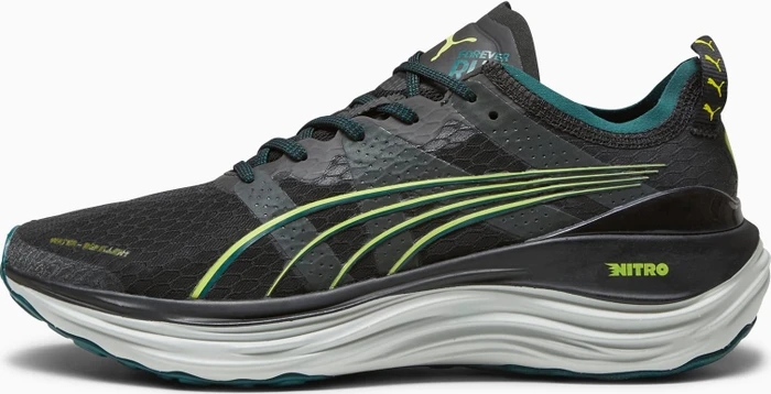 Puma ForeverRun Nitro Winter puma black/malachite/yellow burst (Herren)