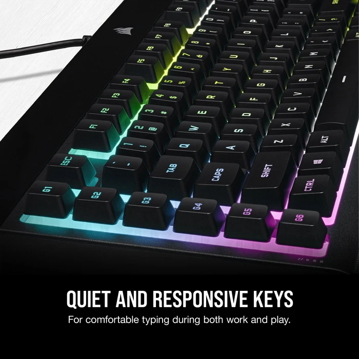 Corsair Gaming K55 RGB PRO XT, USB, UK