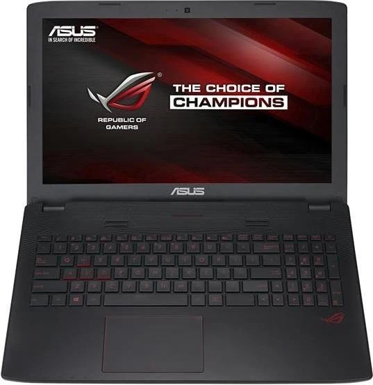 ASUS ROG schwarz GL552VW-CN274T, schwarz/silber, Core i7-6700HQ, 8GB RAM, 128GB SSD, 1TB HDD, GeForce GTX 960M, DE