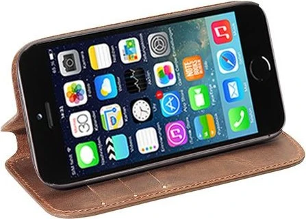 Pedea BookStyle für Apple iPhone 5/5s braun