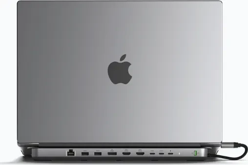 Satechi Dual Dock Stand mit NVMe, USB-C 3.1 [Stecker]