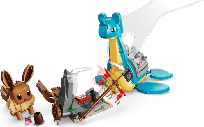 LEGO Pokémon SMART Play - Evoli und Lapras auf Schatzsuche