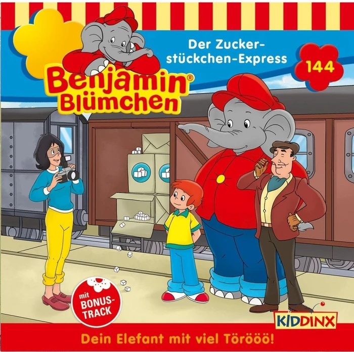Benjamin Blümchen Folge 144 - Der Zuckerstückchen-Express