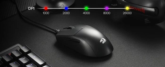 Redragon M996 K1NG 8K Ultra-Lightweight Wired Gaming Mouse schwarz, USB