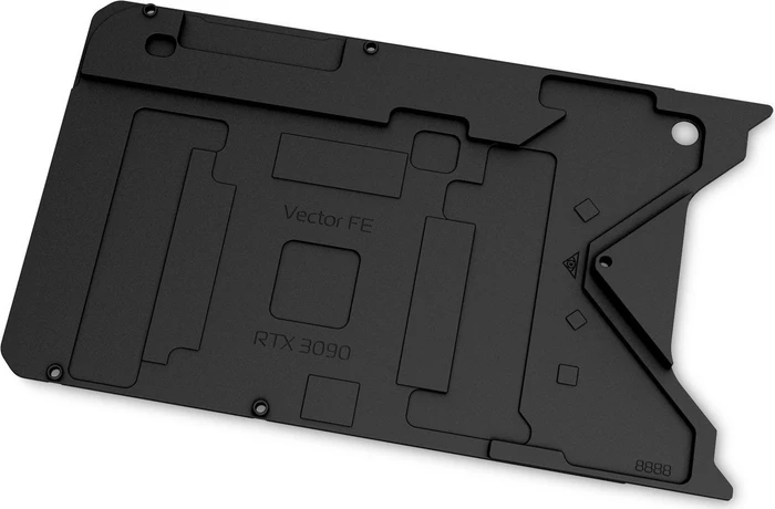 EK Water Blocks Quantum Line EK-Quantum Vector FE RTX 3090 Ti Backplate schwarz