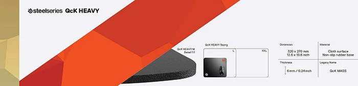 SteelSeries QcK Heavy Medium 2020 Edition