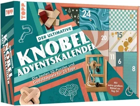 frechverlag Der ultimative Knobelspiel-Adventskalender