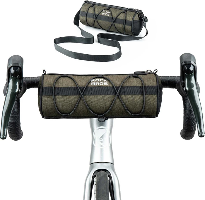 Rockbros Umhänge Lenkertasche grün
