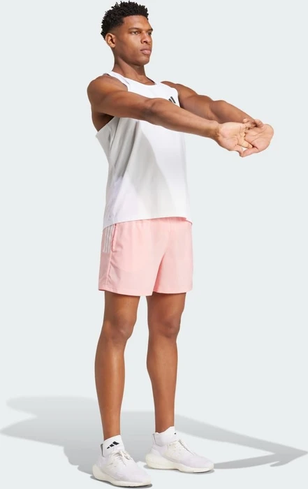 adidas Own The Run Laufhose kurz semi pink spark (Herren)