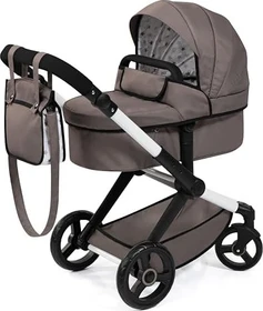 Bayer Design Puppenwagen Xeo mit Tasche braun