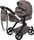 Bayer Design Puppenwagen Xeo mit Tasche braun (17086AB)