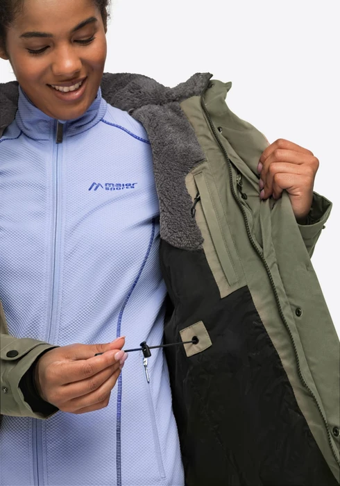 Maier Sports Lisa 2.1 Funktionsmantel green goose (Damen)
