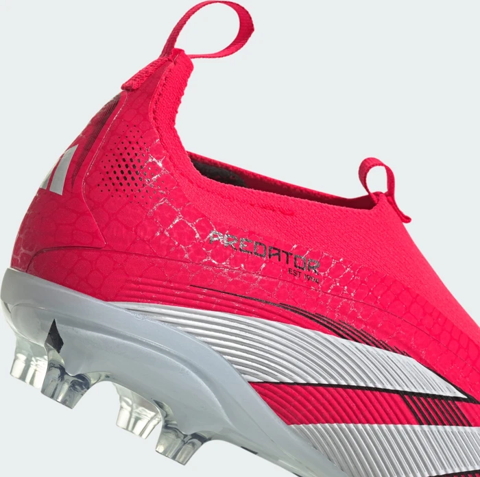 adidas Predator Elite Laceless FG lucid red/cloud white/core black (Junior)