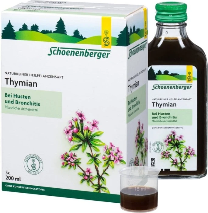 Salus Schoenenberger Thymian Heilpflanzensaft