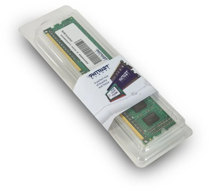 Patriot Signature Line ohne Kühler UDIMM 4GB, DDR3-1333, CL9