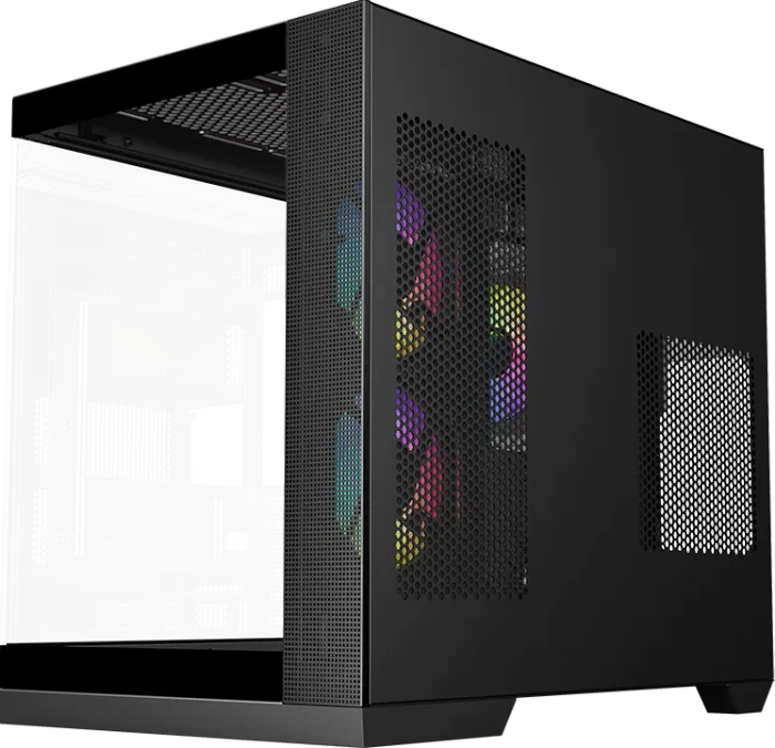 iTek Dark Cave DS Black, Glasfenster