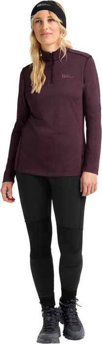 Jack Wolfskin Sky Thermal Funktionsshirt langarm amaranth