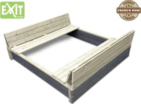 Exit Toys Aksent Holzsandkasten 136x132cm