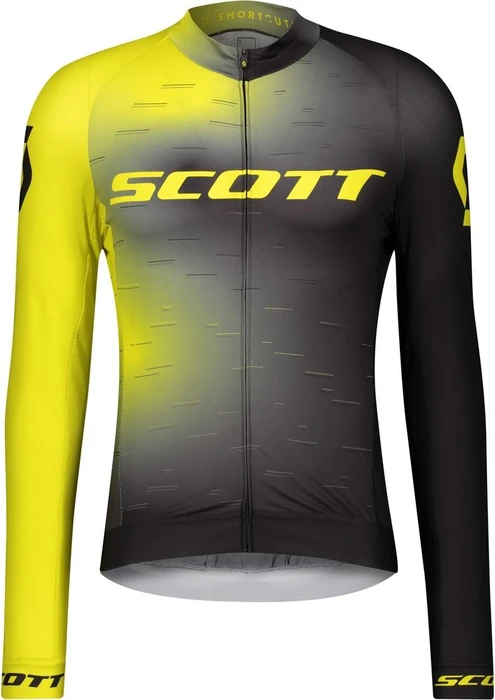 Scott RC Pro Trikot langarm sulphur yellow/black (Herren)