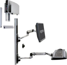 Ergotron LX Kombisystem für Wandmontage