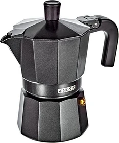 Monix Vitro Noir 3 Tassen Espressokanne