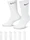 Nike Everyday Cushioned Crew Socken weiß, 6 Paare (SX7666-100)