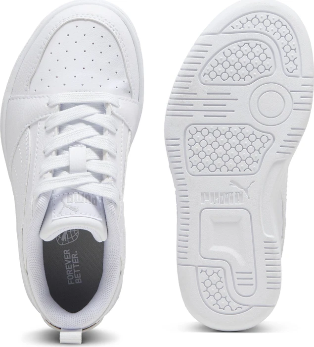 Puma Rebound V6 Lo puma white/cool light gray (Junior)