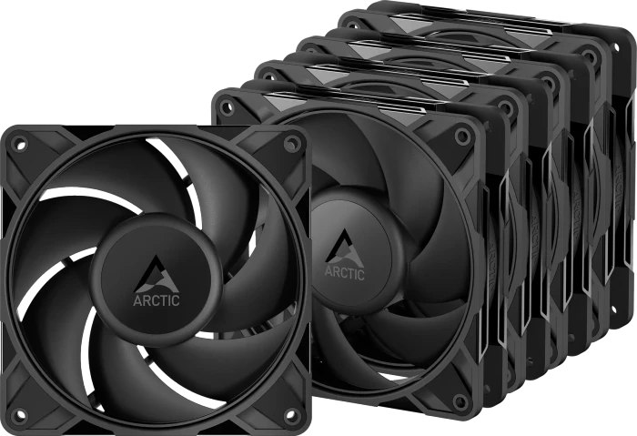 ARCTIC P12 Pro LN, schwarz, 120mm, 5er-Pack