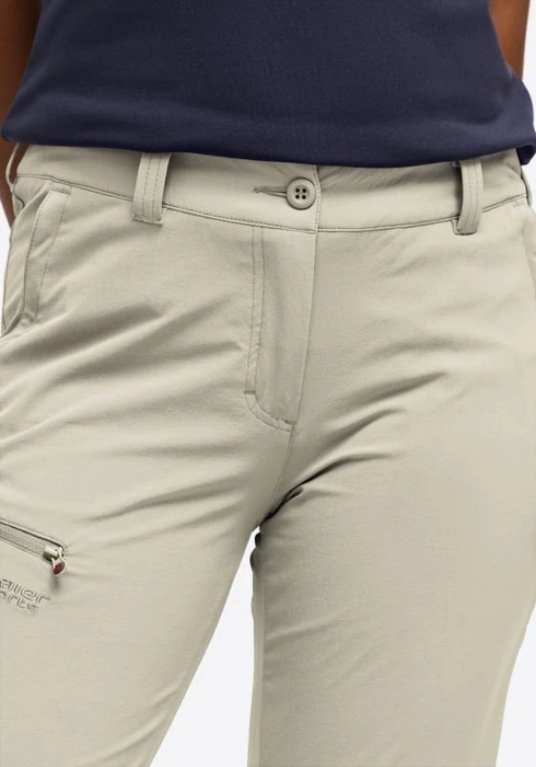 Maier Sports Inara Slim Hose lang brown rice (Damen)