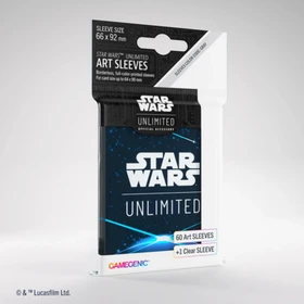 Gamegenic Star Wars: Unlimited - Art Sleeves blau, 60 Stück