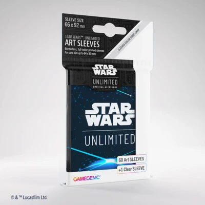 Gamegenic Star Wars: Unlimited - Art Sleeves blau, 60 Stück
