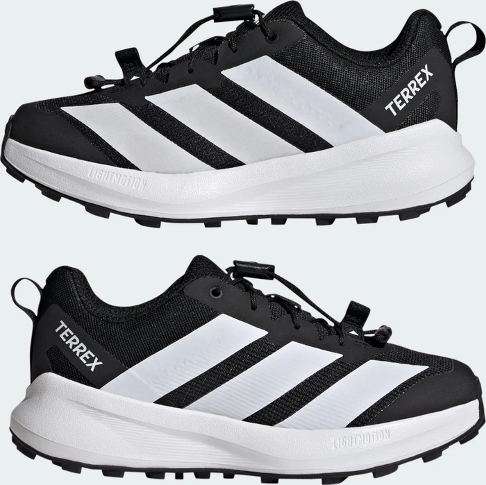 adidas Terrex Agravic core black/cloud white/semi impact orange (Junior)