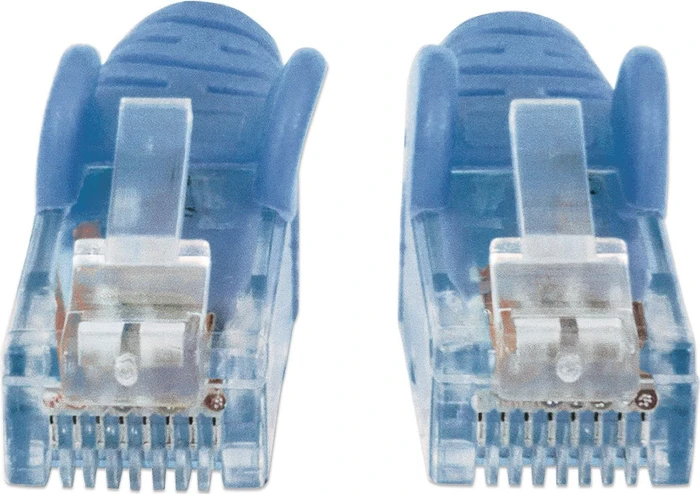 Intellinet GHMT Patchkabel, Cat6a, S/FTP, RJ-45/RJ-45, 7.5m, blau