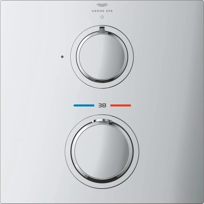 Grohe Allure Unterputz-Thermostat mit 1 Absperrventil chrom